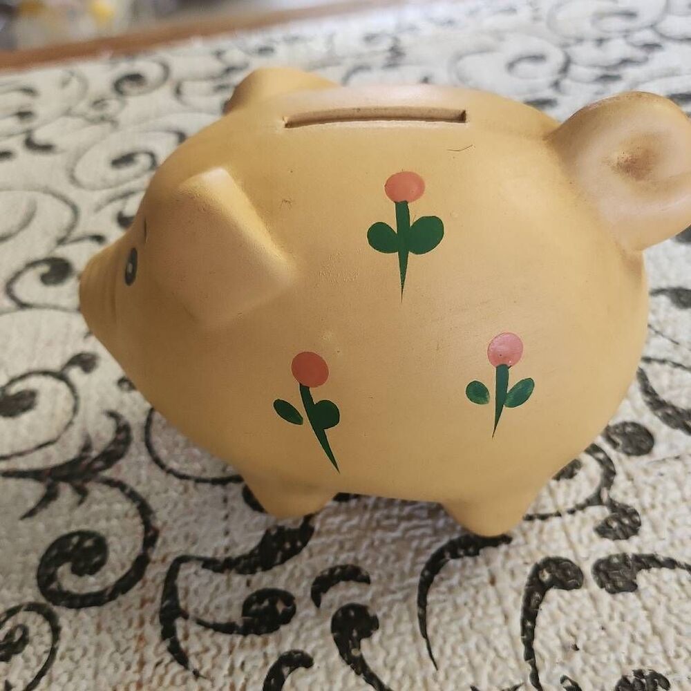 Ceramic Piggy  Bank - Picture 3 of 6